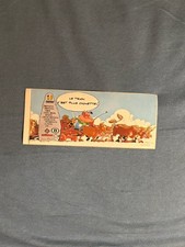 Autocollant Astérix vintage EO Railtour SNCB “Le train c’est plus chouette”