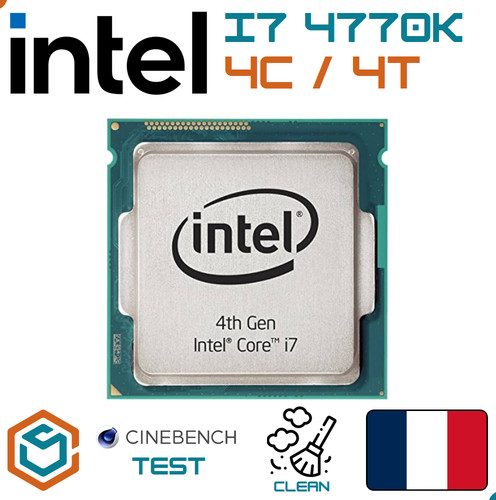 Processeur intel core 4770k - processeur, i7-4770k