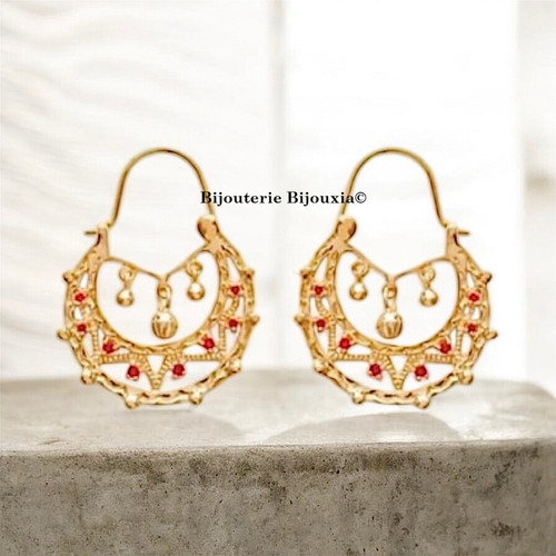 Boucles oreilles créoles - boucles,