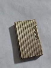 Antique Vintage ST Dupont Gold Plated Lighter Refilled!