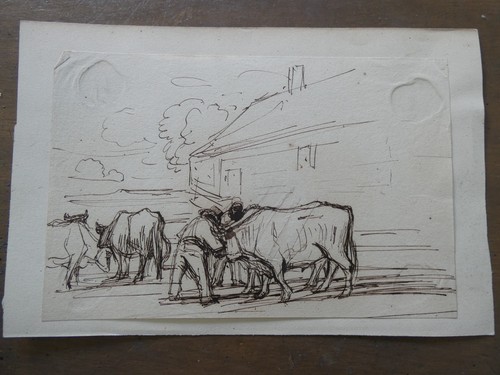 Dessin ancien encre - ancien,