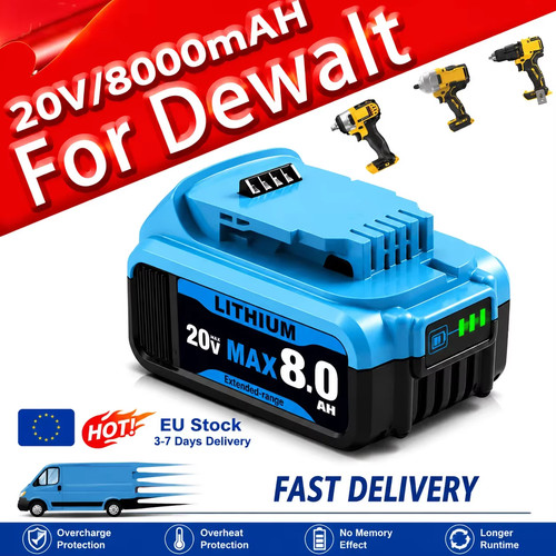 Batterie 8ah 20v max dewalt - max,