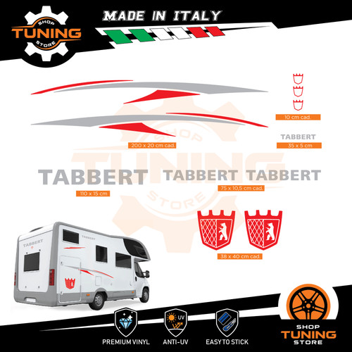 Autocollants camper kit - autocollants,