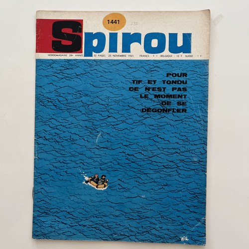 Spirou hebdomadaire 1441 - spirou,