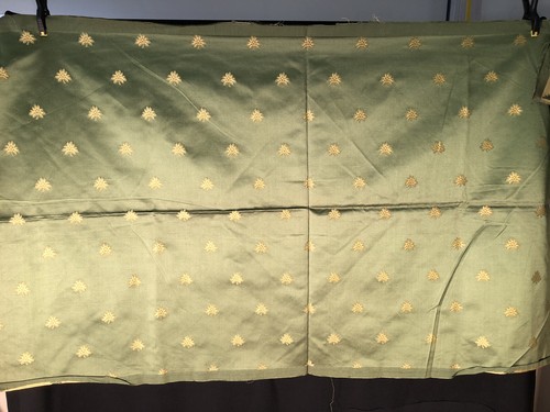 Damask jacquard silk and