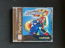 MEGAMAN X4 PS1 US BLACK LABEL