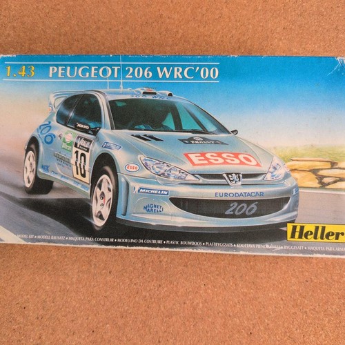 Heller peugeot 206 wrc - peugeot,