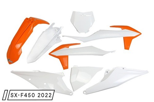 Kit plastique carènes ktm - plastique,