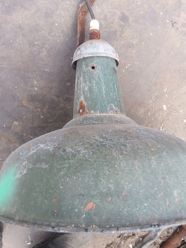 Lampe industrielle vintage - lampe,