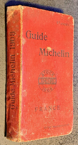Guide michelin rouge - guide,