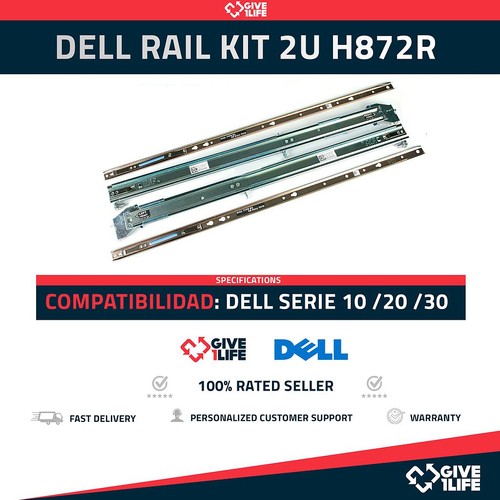 Kit dell rail r720 - 2u, r730