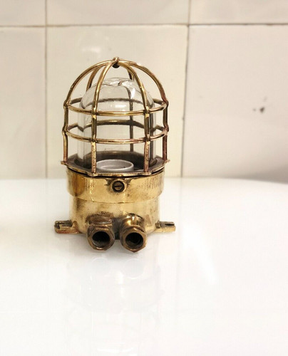 Ancienne lampe marine - , murale