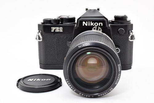 Near mint nikon fe2 - mint], noir