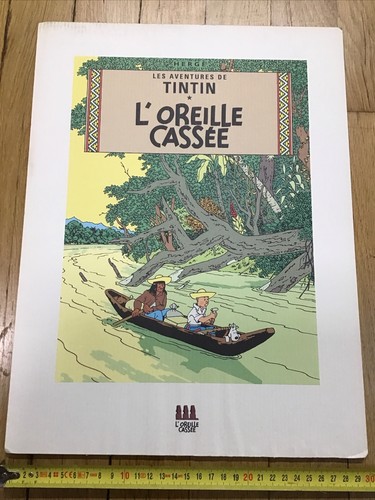 Poster tintin 30x40 sur - 30x40,