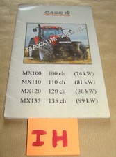 28 pages CASE IH Tracteur MAXXUM Série MX no Fiat Someca Lanz Ford SFV Fendt