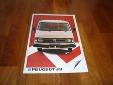 1983 Peugeot J9 brochure