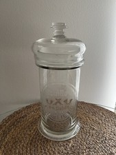 Ancien pot bocal verre