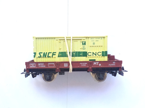 Wagon jouef marchandises plat - wagon,