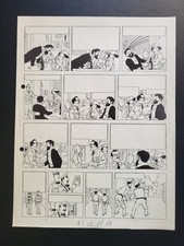 Tintin Hergé Epreuve