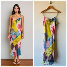 Rene Derhy Vintage-Style Floral Dress Size Small Y2K fairy core