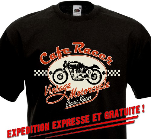 Tee shirt cafe racer triton - cafe,
