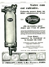 Advertising 1120 1927 Permo l'Water Softener 