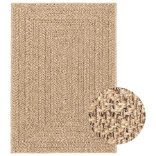 Tapis Carpette Moquette Salon Chambre Aspect Jute Intérieur et Extérieur vidaXL