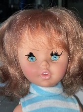 FURGA DENTINA  BAMBOLA DOLL CON ABITO DELL'EPOCA 35 cm