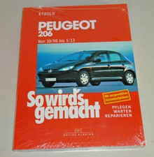 Repair Manual / Handbook - Peugeot 206 - Years 1998 to 2013