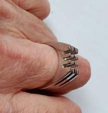 Bague Swatch Bijoux Homme Collection  " So Fuck " - couleur argent - acier