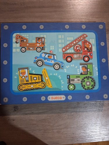 Djeco jeu construction - , bois