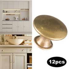 Lot 12 Poignées Tiroir Laiton