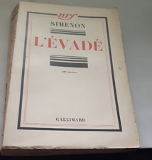 SIMENON l'évadé NRF
