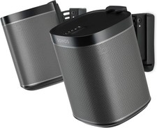 Supports Mural Pour Sonos One, One SL Et Play:1 - NOIR (Paire)