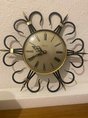 Horloge murale bayard - horloge, vintage