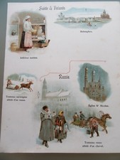 BELLE CHROMOLITHOGRAPHIE 1880