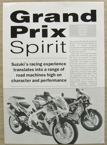 Suzuki rgv250 rg125f rg125 - rg125f,