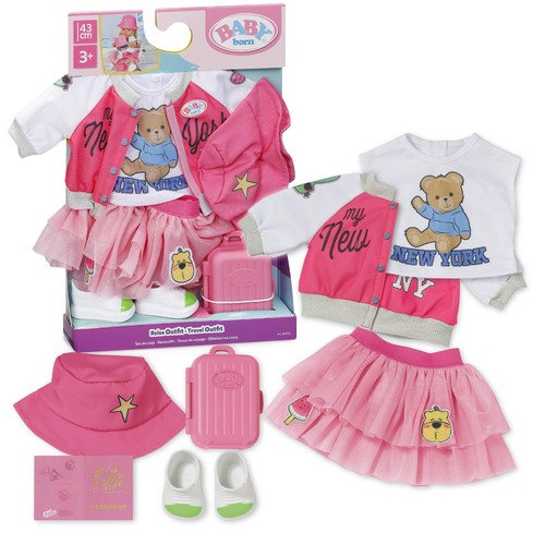 Baby born reisoutfit - -, met