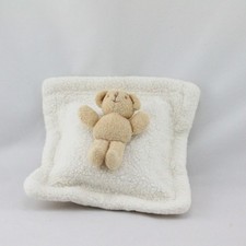 Doudou musical coussin blanc