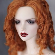 7-8 inch Ginger Red Pullip Wig