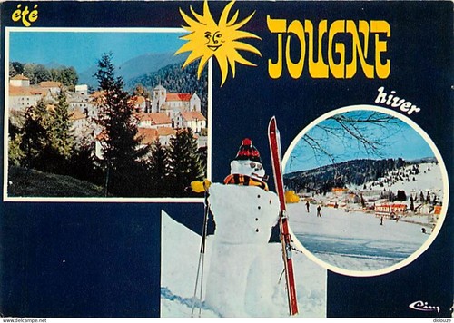 Carte postale jougne - carte,