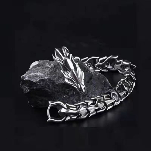 Bracelet chaîne dragon - bracelet,