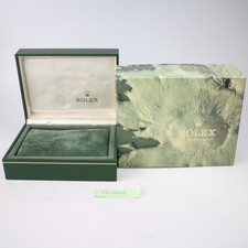 Rolex 69173 Datejust Watch Box Case 11.00.01 Ladies Green Véritable r71127005