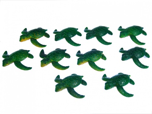 10x figur tortue - figur,