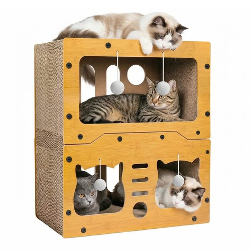 Maison pour chat niveaux - chat, 3