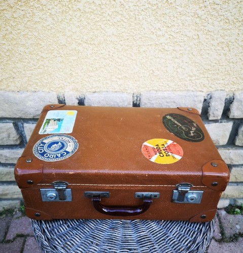 Vintage ancienne valise - vintage,