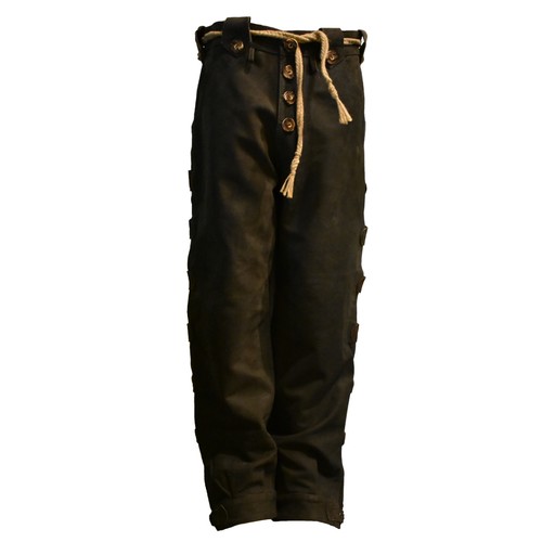 Pantalon traditionnel cuir - en,