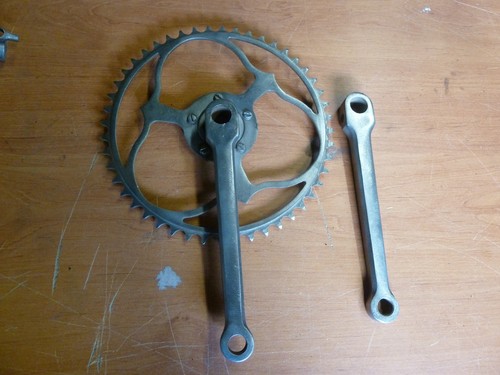 Ancien vélo pédalier piste - ancien,