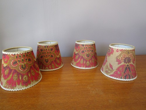 Lot abat jours en toile - lot,