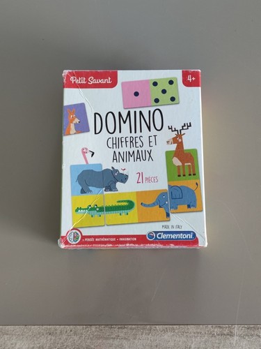 Domino chiffres animaux - domino,